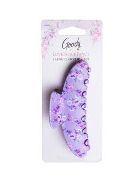 NWT Goody x LoveShackFancy Happy Thoughts Large Claw Clip Limited Ed Hibiscus